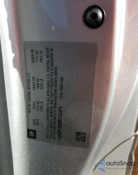 2011 Cadillac Cts Premium Collection from USA, damaged, VIN 1G6DP1ED9B0103079